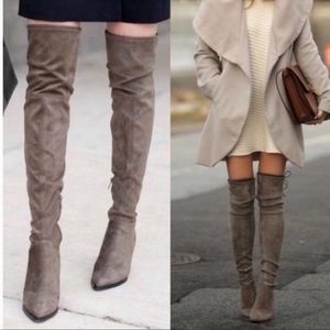 Marc Fisher Malinda OTK over the knee block heel boots